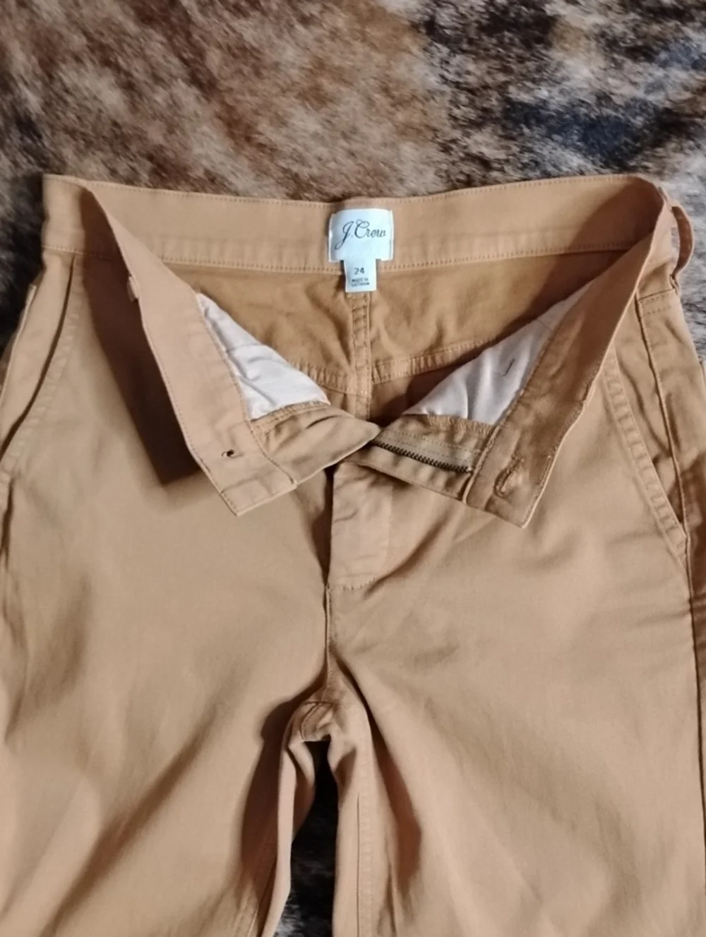 J. Crew Men's Tan Chino Pants